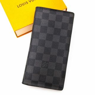 ルイヴィトン(LOUIS VUITTON)の★美品★ ヴィトン 長財布 ダミエ グラフィット ポルトフォイユ ブラザ(長財布)