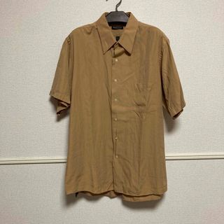 ヴィンテージ(VINTAGE)のVAN HEUSEN 90's 黒タグ レーヨンシャツ ハーフスリーブ(シャツ)