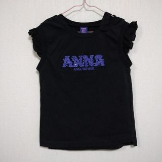 アナスイミニ(ANNA SUI mini)のロゴ刺しゅうワンショルTシャツ(Tシャツ/カットソー)