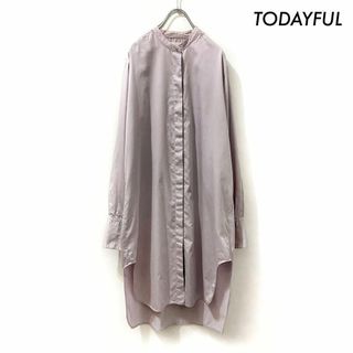 トゥデイフル(TODAYFUL)のTODAYFUL トゥデイフル★Standcollar Shirts Dress(ロングワンピース/マキシワンピース)