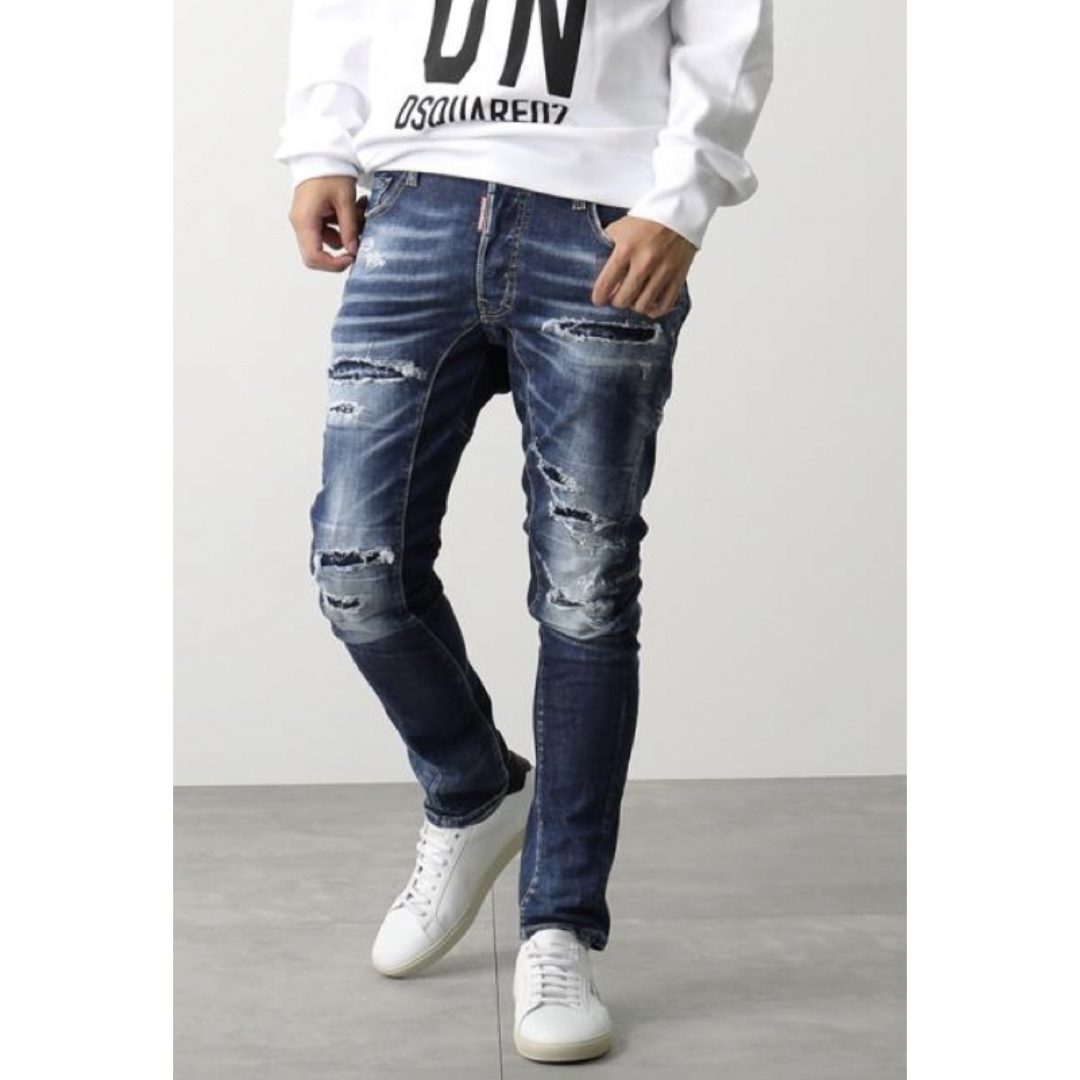 DSQUARED2 - 2023AW ディースクエアード デニム 42 バイカー DSQUARED2 - 2023AW ディースクエアード デニム 42 バイカー