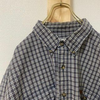 カーハート(carhartt)のcarhartt カーハート　メンズ　長袖チェックシャツ　2XL C2E(シャツ)