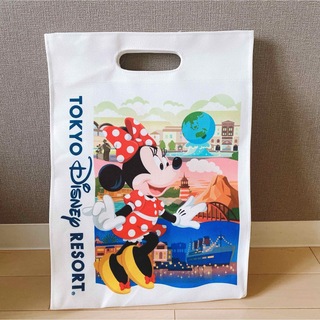 ディズニー(Disney)の【新品】東京ディズニーリゾート ショッパー デザイン トートバッグ 大きいサイズ(トートバッグ)