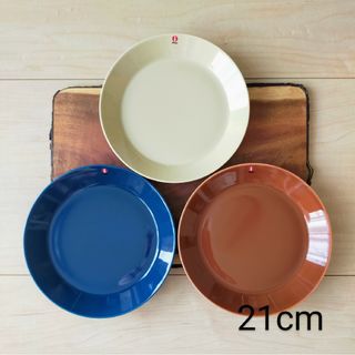 イッタラ(iittala)のイッタラ ティーマ プレート 21cm 3点セット 新品 未使用(食器)