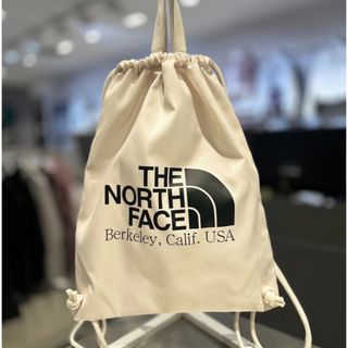 ザノースフェイス(THE NORTH FACE)の韓国ノースフェイス2wayナップサックリュックトートバッグショルダーバッグ白(リュック/バックパック)