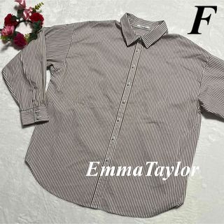 エマテイラー EmmaTaylor ♡ オーバーシルエットタックシャツ　F即発送(シャツ/ブラウス(長袖/七分))