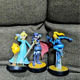 Nintendo Switch - amiibo ロゼッタ & チコ ルキナ ゼロスーツ サムス3体セット