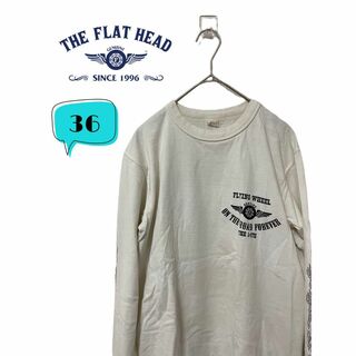 フラットヘッド(THE FLAT HEAD)のTHE FLAT HEAD フラットヘッド　両面プリント　ロングスリーブTシャツ(Tシャツ/カットソー(七分/長袖))