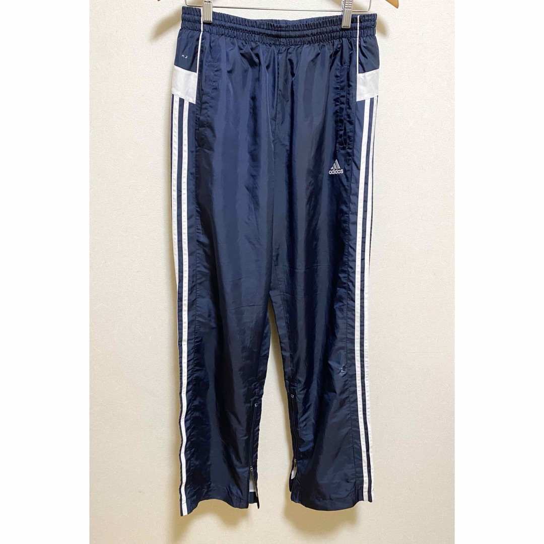 ワールド オンラインストア adidas - by adidas/ナイロンパンツ/サイズO/ネイビーの通販 ウインドブレーカー