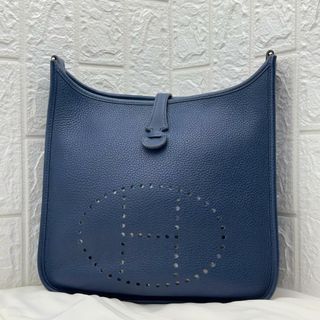 エルメス(Hermes)の極上品 エルメス エヴリン エブリン2 ショルダーバッグ  ネイビー K92(ショルダーバッグ)