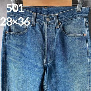 リーバイス(Levi's)の【usa製、501リーバイス、W28L36】 LEVIS古着デニムパンツ90s(デニム/ジーンズ)