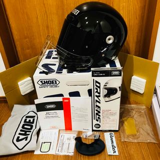 ショウエイ(SHOEI)の使用僅か 無傷の美品 SHOEI グラムスター 付属品全て有り＋スモークシールド(ヘルメット/シールド)