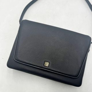 ジバンシィ(GIVENCHY)の未使用に近い✨ジバンシィ　ショルダーバッグ　シボ革 4G フォーマル　冠婚葬祭(ショルダーバッグ)