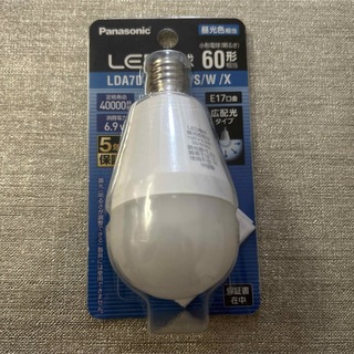 パナソニック(Panasonic)のPanasonic LED電球 小形電球タイプ 昼光色 LDA7DGE17ESW(蛍光灯/電球)
