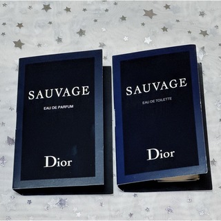 クリスチャンディオール(Christian Dior)のディオール ソヴァージュ オードゥトワレ　オードゥパルファン　香り比べ　サンプル(サンプル/トライアルキット)
