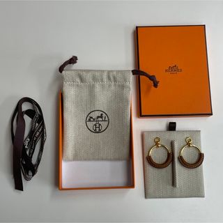 エルメス(Hermes)の新品未使用　HERMESエルメス　ピアス 《ループ》(ピアス)