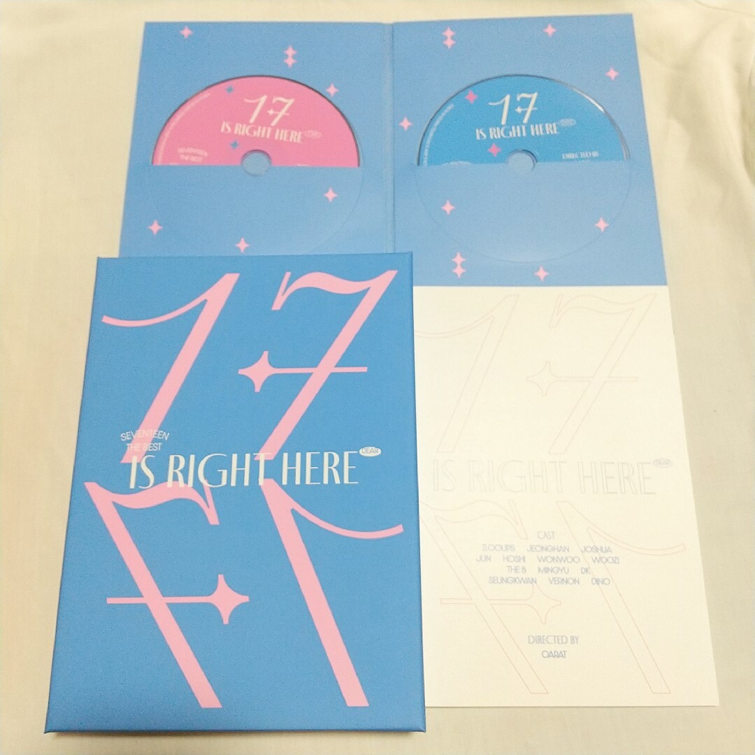 SEVENTEEN(セブンティーン)のSEVENTEEN 17 IS RIGHT HERE DEAR盤 CD エンタメ/ホビーのCD(K-POP/アジア)の商品写真