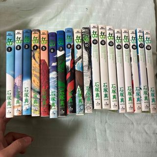 岳　1-18 全巻セット　ブルージャイアント1.2巻(青年漫画)