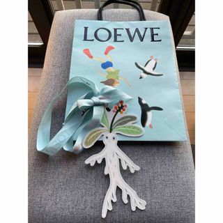 ロエベ(LOEWE)のロエベ　スナフジタ　ショッパー・リボン・紙製チャーム(ノベルティグッズ)