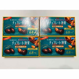 メイジ(明治)の明治 チョコレート効果 カカオ72%素焼きアーモンド　81g 4箱(菓子/デザート)