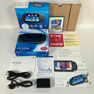 プレイステーションヴィータ(PlayStation Vita)の【G0301】PSVita Play！Game Pack PCHJ-10012(携帯用ゲーム機本体)