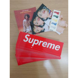 シュプリーム(Supreme)のsupreme box logo　ステッカー60枚　ショッパー付(その他)