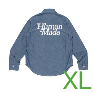 ヒューマンメイド(HUMAN MADE)のヒューマンメイド　CHAMBRAY WORK SHIRT(シャツ)