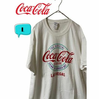 ギルタン(GILDAN)のコカコーラ　クラシック　ギルダン　ラスベガス　Tシャツ　L(Tシャツ/カットソー(半袖/袖なし))