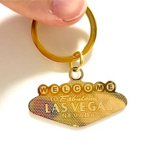 Las Vegas キーホルダー ラスベガス Key Chain アメリカン雑貨(キーホルダー)