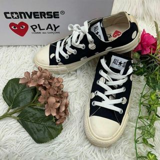 コンバース(CONVERSE)のコンバース レディース 23cm スニーカー ドット柄 シンプル オシャレ(スニーカー)