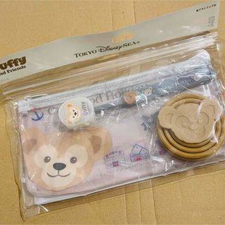 ディズニー(Disney)のDuffy ダッフィー 歯ブラシコップ付(歯ブラシ/歯みがき用品)