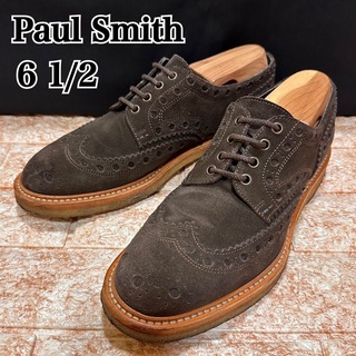 ポールスミス(Paul Smith)のPaul Smith ポールスミス スウェード ウィングチップ ビジネスシューズ(ドレス/ビジネス)