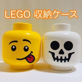 レゴ(Lego)のLEGO/ストレージヘッド/ボックス/収納ケース/フィギュア/18.5cm×2個(キャラクターグッズ)