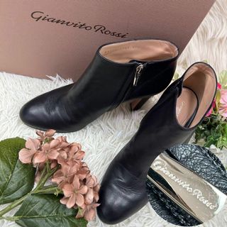 Gianvito Rossi - ジャンヴィットロッシ レディース ブーツ ショート アンクル 24.5cm