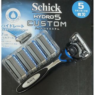 シック(Schick)の【本体＋替刃5個】シックハイドロ５カスタム Schick HYDRO5(カミソリ)