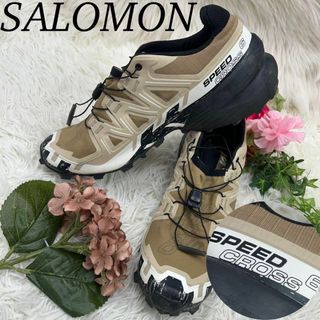 サロモン(SALOMON)のSALOMON サロモン メンズ スニーカー ゴアテックス スピードクロス 軽量(スニーカー)