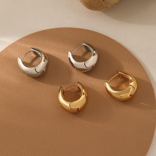 売れ筋商品♡　シルバー　両耳　ピアス　ユニセックス　リング　フープ　シンプル(ピアス)