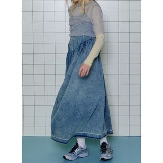 メゾンスペシャル(MAISON SPECIAL)のDenim Camisole Maxi One-piece Dress(ロングワンピース/マキシワンピース)