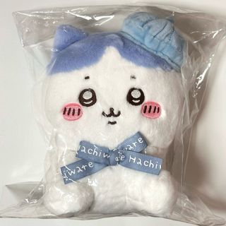 チイカワ(ちいかわ)のちいかわらんど 東京みやげ お座りぬいぐるみ ハチワレ 新品未開封(キャラクターグッズ)