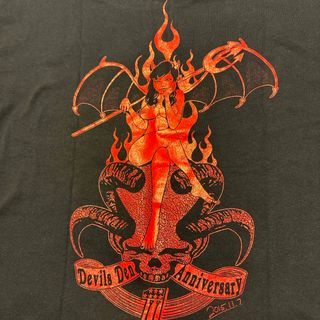 DEVILS DEN レッドデビル　シャツ(Tシャツ/カットソー(半袖/袖なし))