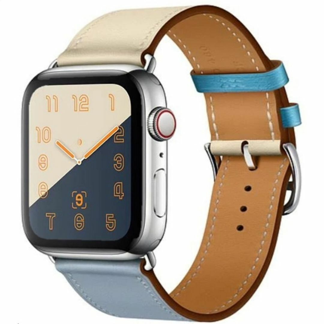 AppleWatch 革バンド  レザー アップルウォッチ 2 S メンズの時計(レザーベルト)の商品写真