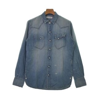 ノンネイティブ(nonnative)のnonnative ノンネイティヴ カジュアルシャツ 0(XS位) 青系 【古着】【中古】(シャツ)