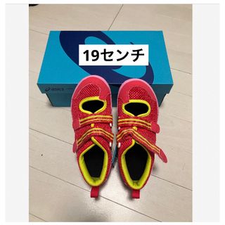 asics - 【新品】asicsアシックス　スクスク　サンダル　メッシュ　スニーカー19センチ