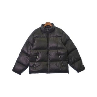 ステューシー(STUSSY)のSTUSSY ステューシー ダウンジャケット/ダウンベスト M 黒系 【古着】【中古】(ダウンジャケット)