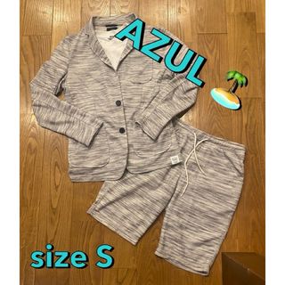 AZUL by moussy - AZUL BY MOUSSY   サマーセットアップ  メンズ　size S