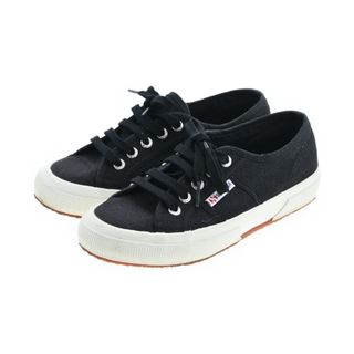 SUPERGA - SUPERGA スペルガ スニーカー 36(23cm位) 黒 【古着】【中古】