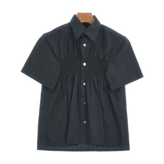 トリココムデギャルソン(tricot COMME des GARCONS)のtricot COMME des GARCONS カジュアルシャツ S 黒 【古着】【中古】(シャツ/ブラウス(長袖/七分))