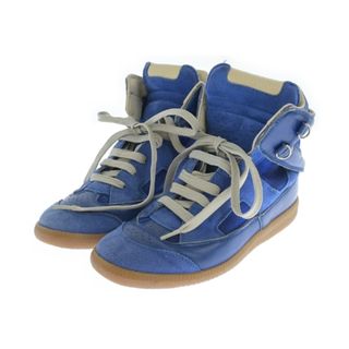 Maison Margiela スニーカー EU37(23.5cm位) 青 【古着】【中古】(スニーカー)