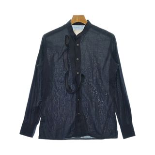 Maison Margiela カジュアルシャツ 42(M位) 紺 【古着】【中古】(シャツ/ブラウス(長袖/七分))