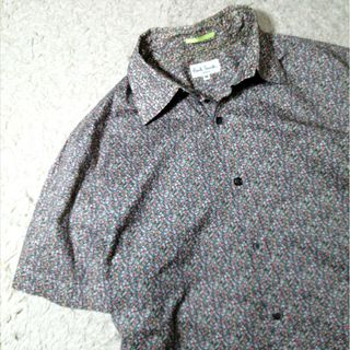 ポールスミス(Paul Smith)の★Paul Smith London ポールスミス★花柄 シャツ 半袖 M 総柄(シャツ)